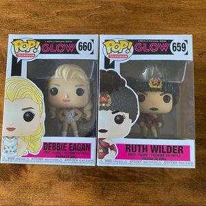 Funko Pop! Netflix’s Glow collectable set.